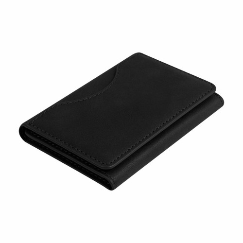 Accesorio Smartphone Tarjetero Magnetico Valeno Negro CEL 074 N Negro (CEL074N – curpiel – articulo promocional)