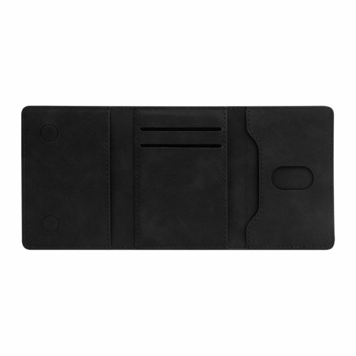 Accesorio Smartphone Tarjetero Magnetico Valeno Negro CEL 074 N Negro (CEL074N – curpiel – articulo promocional)