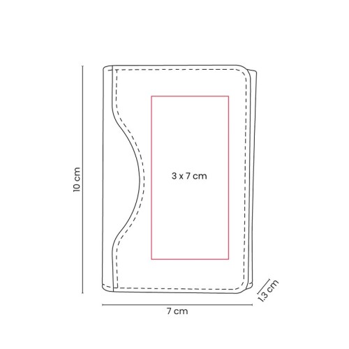 Accesorio Smartphone Tarjetero Magnetico Valeno Negro CEL 074 N Negro (CEL074N – curpiel – articulo promocional)