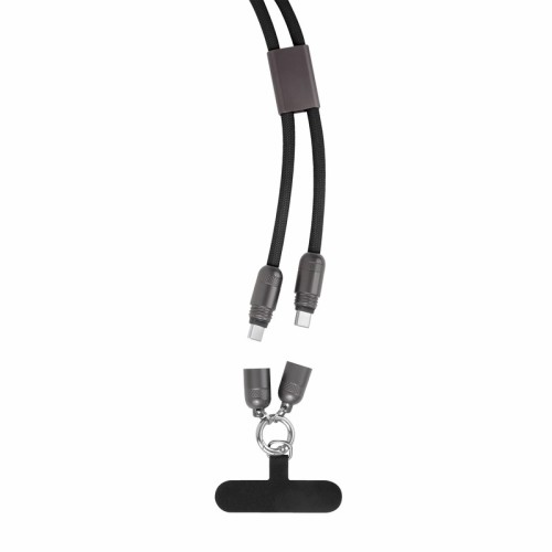 Cargador Cable Cargador Spark Negro CEL 075 N Negro (CEL075N – plastico / metal – articulo promocional)