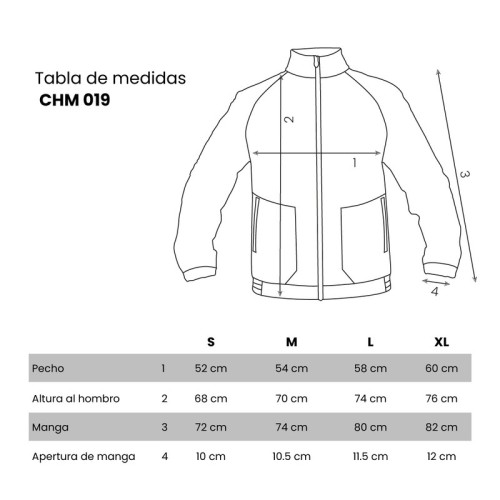 Chamarra Chamarra Hooky Negro Talla Xxl CHM 019 N-XXL Negro (CHM019N-XXL – poliester – articulo promocional)