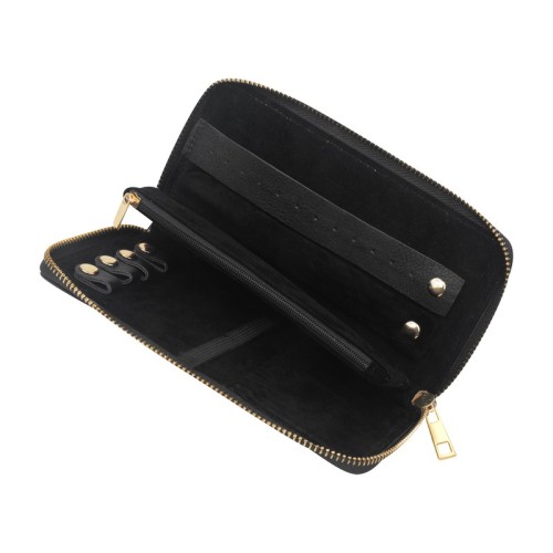 Accesorio Dama Alhajero de Viaje Niva Negro DAM 046 N Negro (DAM046N – pu / poliester – articulo promocional)