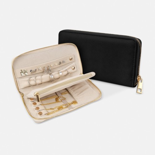 Accesorio Dama Alhajero de Viaje Niva Negro DAM 046 N Negro (DAM046N – pu / poliester – articulo promocional)