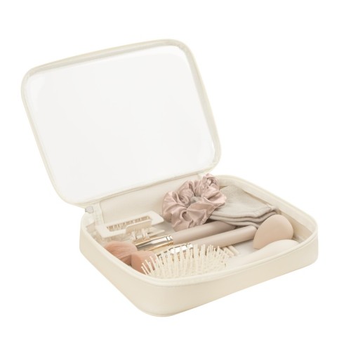 Brocha Maquillaje Set para Cabello Vlasy Beige DAM 071 BE Beige (DAM071BE – plastico / poliester / pvc – articulo promocional)