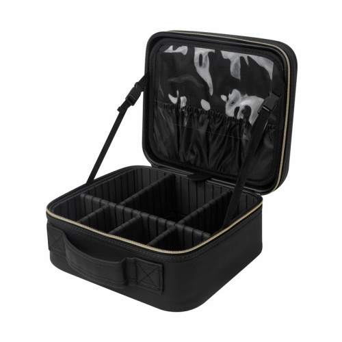 Cosmetiquera Cosmetiquera Kaelis DAM 078 N Negro (DAM078N – pu / poliester / pvc – articulo promocional)