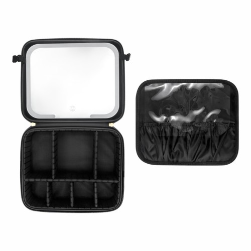 Cosmetiquera Cosmetiquera Kaelis DAM 078 N Negro (DAM078N – pu / poliester / pvc – articulo promocional)