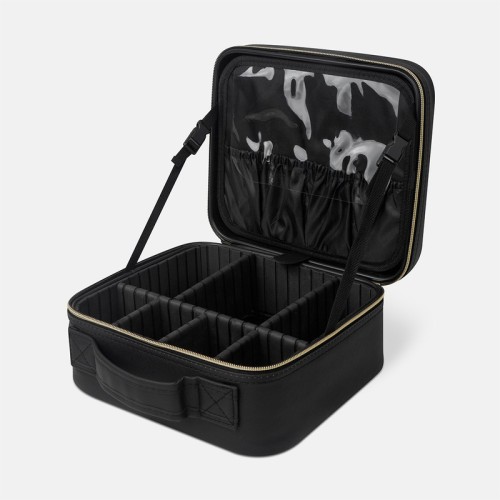 Cosmetiquera Cosmetiquera Kaelis DAM 078 N Negro (DAM078N – pu / poliester / pvc – articulo promocional)