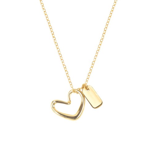 Joyeria Collar Dilara Dorado DAM 900 D Dorado (DAM900D – chapa de oro / laton / metal – articulo promocional)