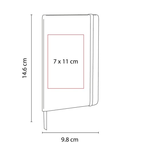 Libreta Ejecutiva Libreta Baiona Amarillo HL 2023 Y Amarillo (HL2023Y – curpiel – articulo promocional)