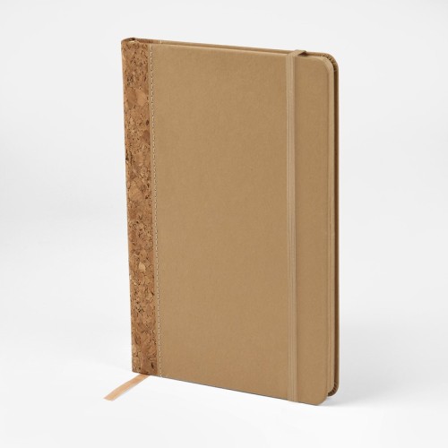 Libreta Ecologica Libreta Eco Senda Beige HL 9068 BE Beige (HL9068BE – kraft reciclado / corcho – articulo promocional)