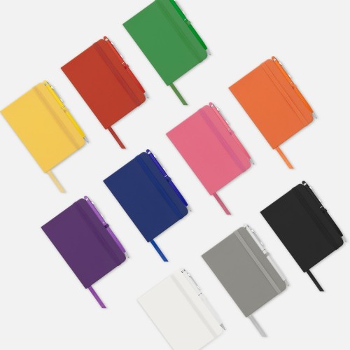Libreta Ejecutiva Libreta Suki Rosa HL 9073 P Rosa (HL9073P – curpiel / papel / aluminio – articulo promocional)