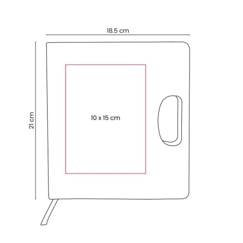 Libreta Ejecutiva Libreta Toole Azul HL 9081 A Azul (HL9081A – curpiel / papel – articulo promocional)