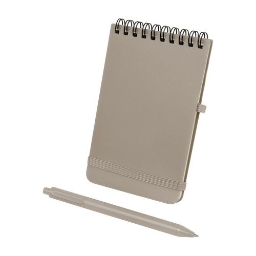 Libreta Ejecutiva Libreta Wenig Gris HL 9103 G Gris (HL9103G – plastico / papel – articulo promocional)