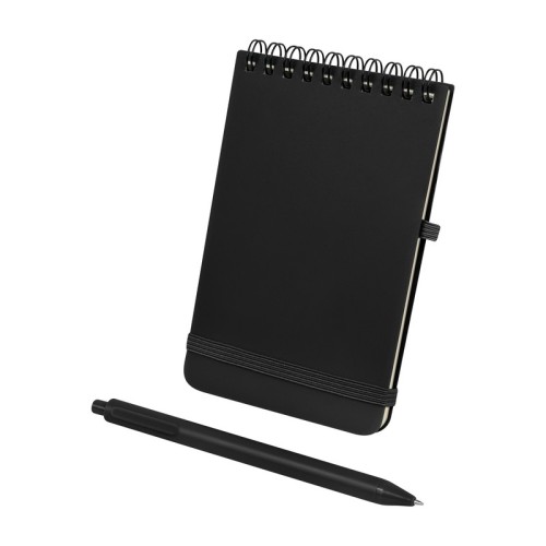 Libreta Ejecutiva Libreta Wenig Negro HL 9103 N Negro (HL9103N – plastico / papel – articulo promocional)