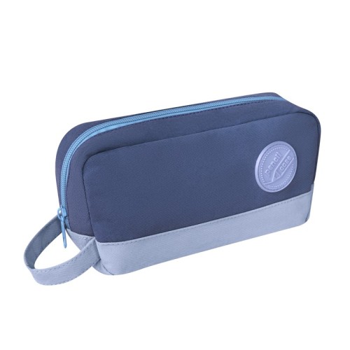 Escolares Estuche Escolar Skolai Azul INF 630 A Azul (INF630A – poliester – articulo promocional)