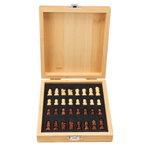 Juegos Ajedrez Hako Beige JM 015 BE Beige (JM015BE – bambu – articulo promocional)