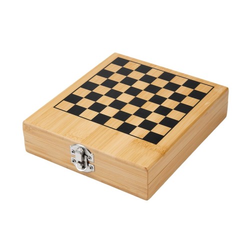 Juegos Ajedrez Hako Beige JM 015 BE Beige (JM015BE – bambu – articulo promocional)