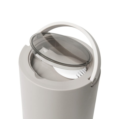 Portaviandas Portaviandas Nauru Gris KTC 016 G Gris (KTC016G – acero inoxidable / plastico – articulo promocional)