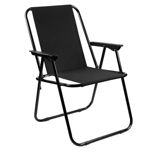 Accesorios para Viaje Silla Toki Negro KTC 043 N Negro (KTC043N – poliester silla / metal estructura – articulo promocional)