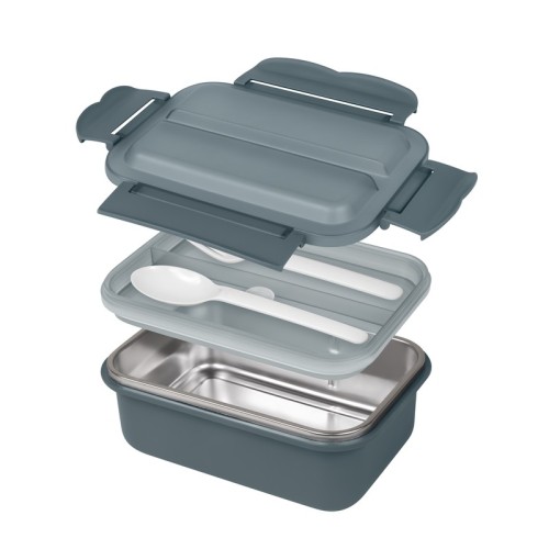 Portaviandas Portaviandas Jedlo Azul KTC 614 A Azul (KTC614A – acero inoxidable / plastico – articulo promocional)