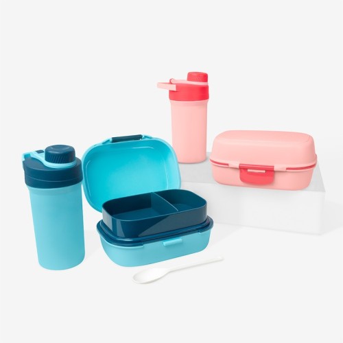 Escolares Set de Lonchera Gregory Azul KTC 974 A Azul (KTC974A – plastico – articulo promocional)