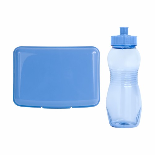 Escolares Set de Lonchera Zea Azul KTC 980 A Azul (KTC980A – plastico – articulo promocional)