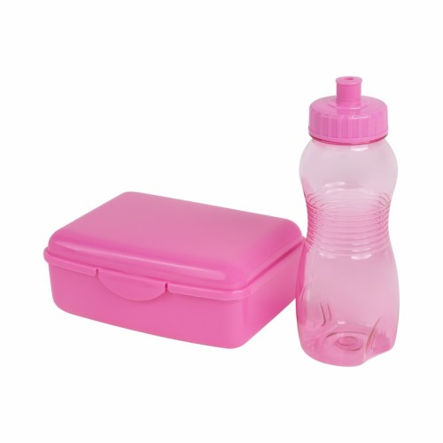 Escolares Set de Lonchera Zea Rosa KTC 980 P Rosa (KTC980P – plastico – articulo promocional)