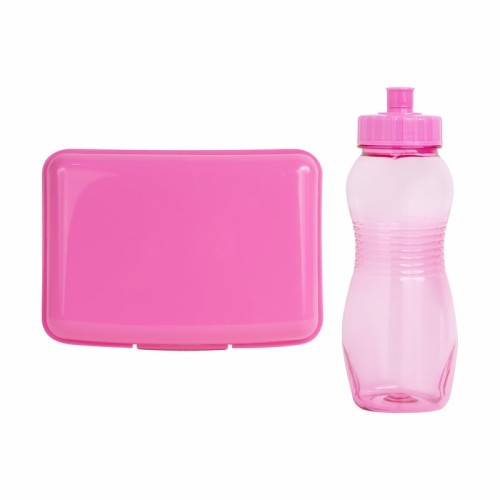 Escolares Set de Lonchera Zea Rosa KTC 980 P Rosa (KTC980P – plastico – articulo promocional)