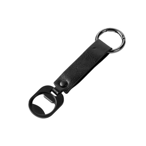 Llavero Multifuncional Llavero Clea Negro M 7475 N Negro (M7475N – metal / curpiel – articulo promocional)