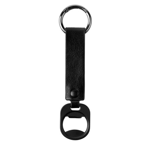 Llavero Multifuncional Llavero Clea Negro M 7475 N Negro (M7475N – metal / curpiel – articulo promocional)