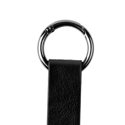 Llavero Multifuncional Llavero Clea Negro M 7475 N Negro (M7475N – metal / curpiel – articulo promocional)