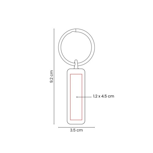 Llavero Metalico Llavero Koln Gris Oxford M 7478 OX Gris Oxford (M7478OX – metal – articulo promocional)