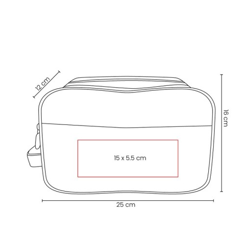 Accesorios para Viaje Neceser Smink Negro NES 006 N Negro (NES006N – poliester / pvc – articulo promocional)