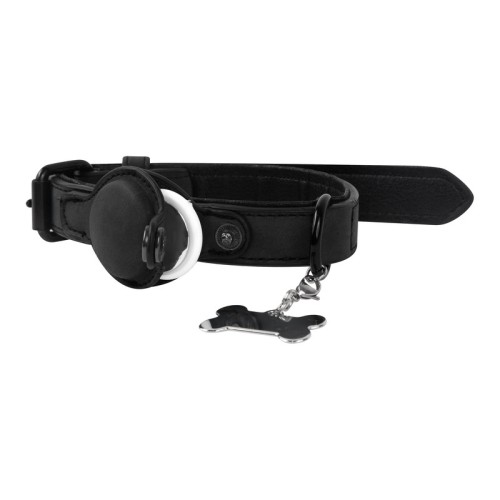 Mascotas Collar para Mascota Nava Negro PET 011 N Negro (PET011N – pu / metal – articulo promocional)