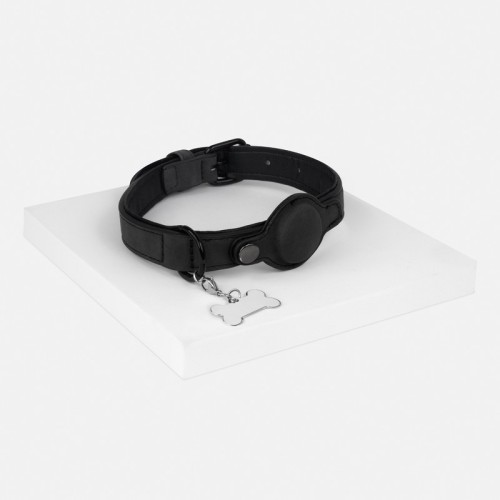 Mascotas Collar para Mascota Nava Negro PET 011 N Negro (PET011N – pu / metal – articulo promocional)