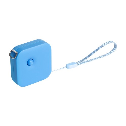 Accesorio Oficina Llavero Flexometro Kantav Azul PRO 020 A Azul (PRO020A – plastico – articulo promocional)