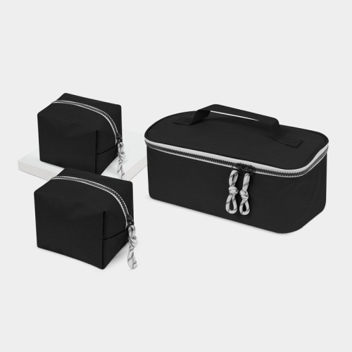 Organizadores Set Organizador de Viaje Viare PRO 096 N Negro (PRO096N – poliester – articulo promocional)