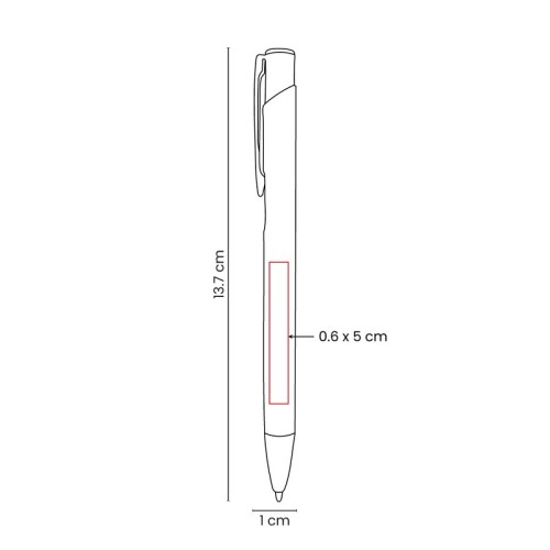 Boligrafo Metalico Boligrafo Kalam Negro RQ 1161 N Negro (RQ1161N – metal – articulo promocional)