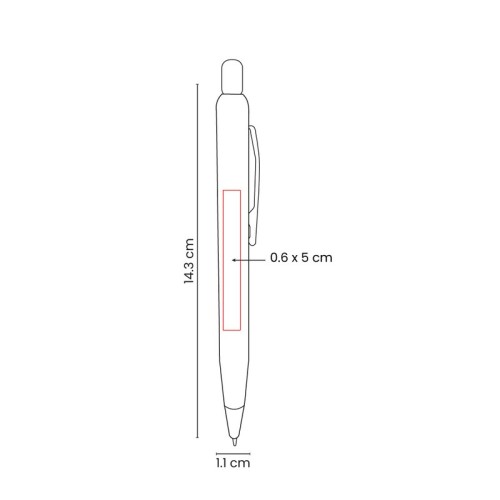 Boligrafo Metalico Boligrafo Oxa Azul RQ 1162 A Azul (RQ1162A – metal – articulo promocional)