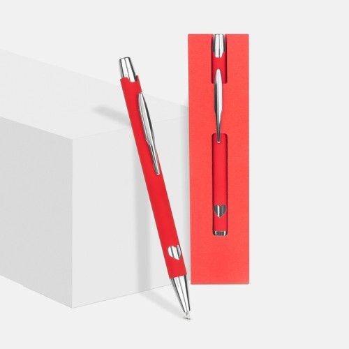 Boligrafo Metalico Boligrafo Metalico Eros Rojo RQ 1165 R Rojo (RQ1165R – metal – articulo promocional)