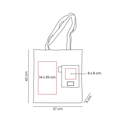 Bolsa Ecologica Bolsa Koru Beige SIN 299 BE Beige (SIN299BE – algodon – articulo promocional)