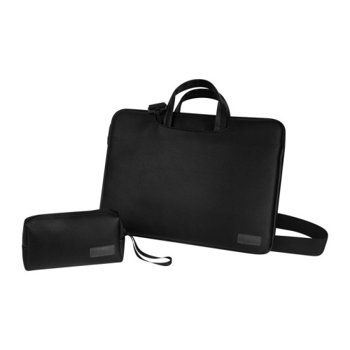 Portafolio Portafolio Osman Negro SIN 572 N Negro (SIN572N – curpiel / poliester – articulo promocional)