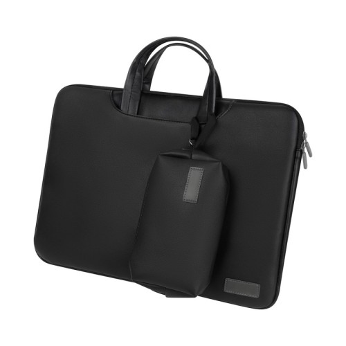 Portafolio Portafolio Osman Negro SIN 572 N Negro (SIN572N – curpiel / poliester – articulo promocional)