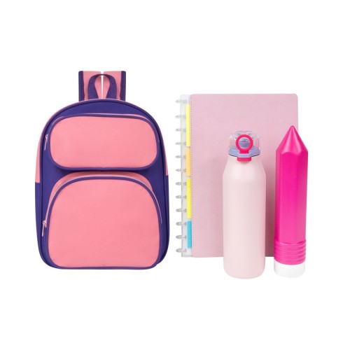 Escolares Mochila Tami Rosa SIN 579 P Rosa (SIN579P – poliester – articulo promocional)