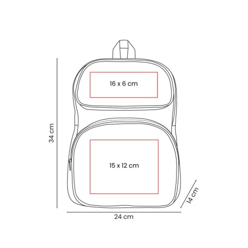 Escolares Mochila Tami Verde SIN 579 V Verde (SIN579V – poliester – articulo promocional)