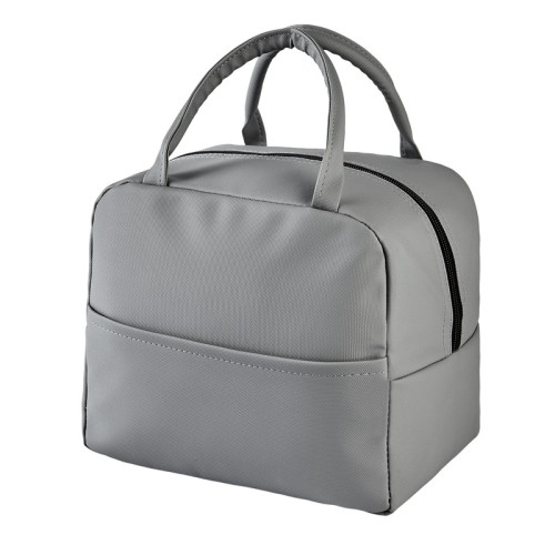 Hielera Lonchera Ottawa Gris SIN 582 G Gris (SIN582G – poliester / pu / acetato de vinilo de polietileno – articulo promocional)