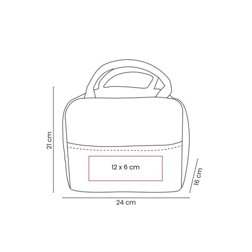 Hielera Lonchera Ottawa Gris SIN 582 G Gris (SIN582G – poliester / pu / acetato de vinilo de polietileno – articulo promocional)
