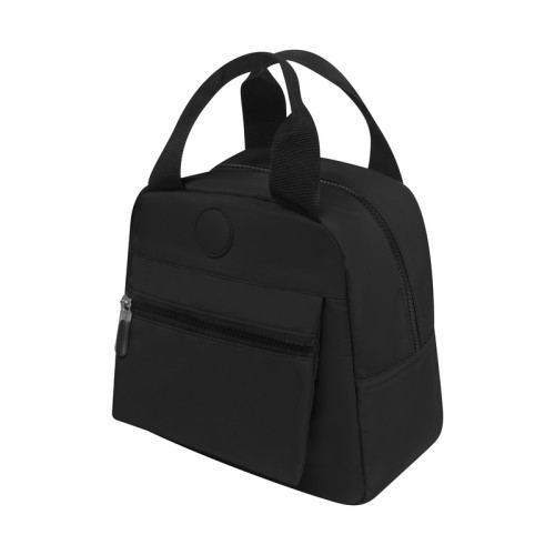 Hielera Lonchera Negan Negro SIN 590 N Negro (SIN590N – poliester / acetato de vinilo de polietileno – articulo promocional)