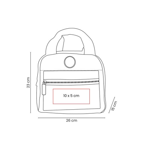 Hielera Lonchera Negan Rojo SIN 590 R Rojo (SIN590R – poliester / acetato de vinilo de polietileno – articulo promocional)