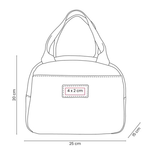 Hielera Lonchera Vesia Rosa SIN 592 P Rosa (SIN592P – poliester / acetato de vinilo de polietileno – articulo promocional)